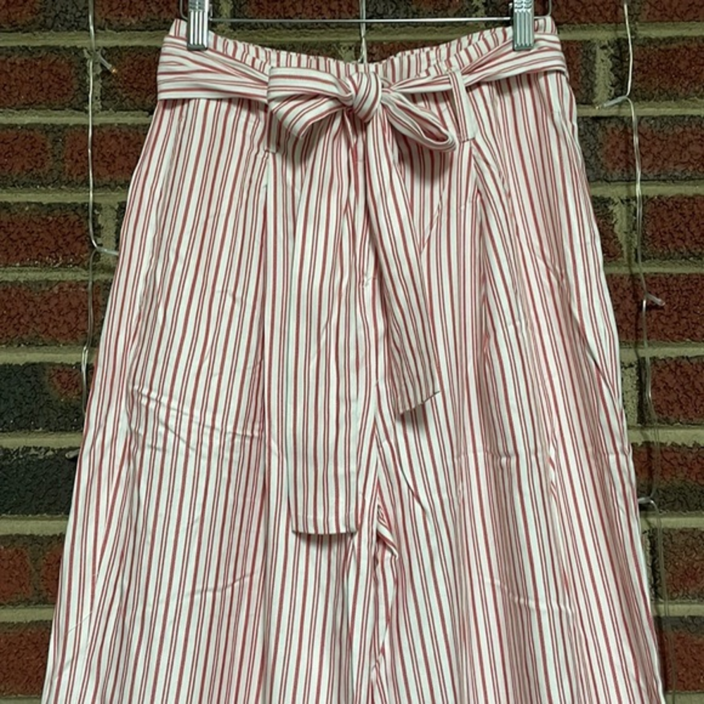 Joules Drew Wide Leg‎ High Rise Pants Striped Women’s 6